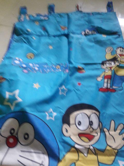 Gorden / Hordeng Jendela Karakter Doraemon, Keroppi, Hello Kitty, Mickey Mouse