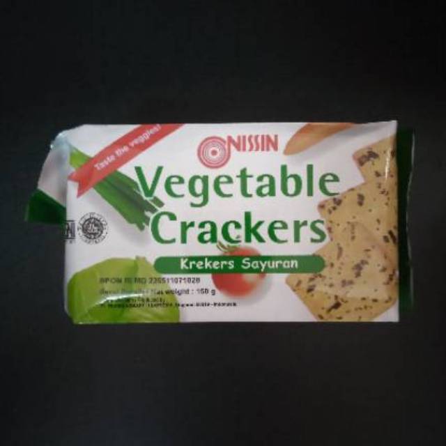 

Nissin Vegetable Crackers 150 gram