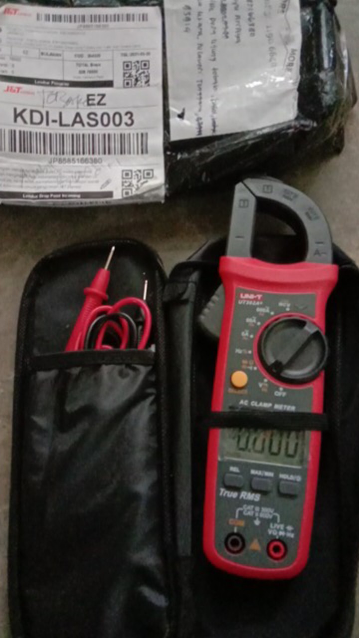 Uni-t Ut202a+ Ut 202a+ Clamp Meter Multimeter Digital Clamp Tang Ampere Ac 400a 600v