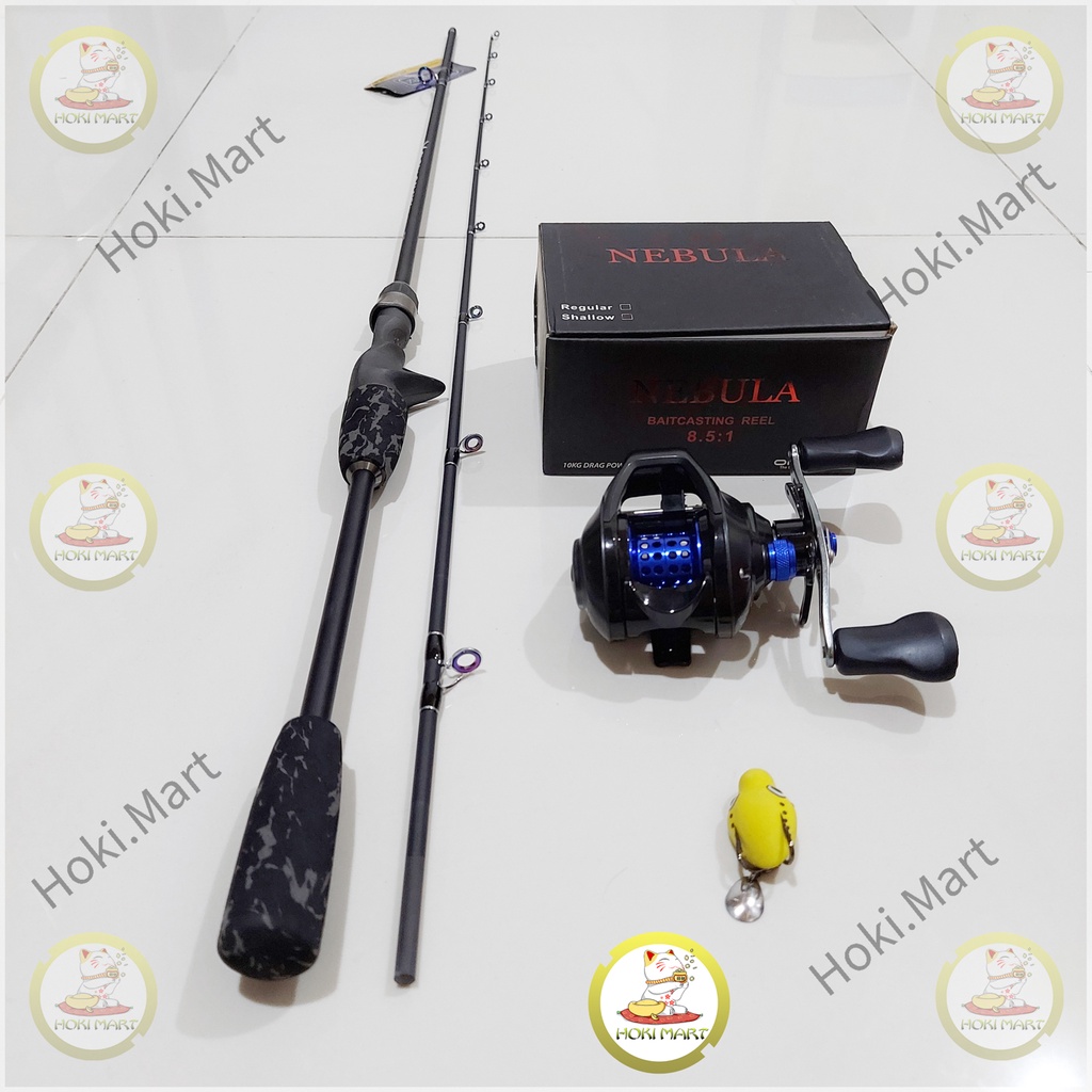 Joran set oncak Galaxy + nebula ( bait casting / bc ) free soft frog