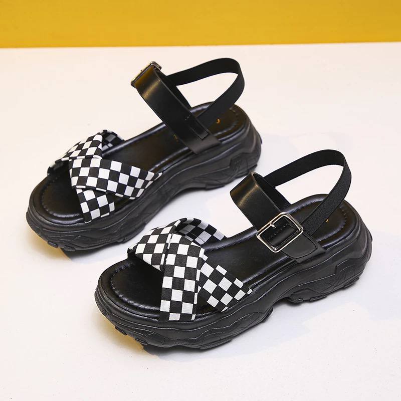 NADILASTUFF [ASLI] KIMONO PLATFORM   'BISA COD'  PLATFORM SANDAL Wanita ORI IMPORT! REALPICT KUALITAS TERBAIK