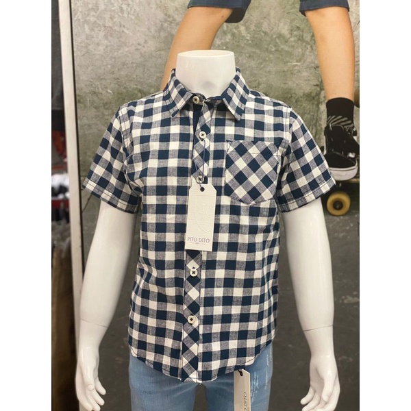 baju kemeja anak cowok merk pitodito