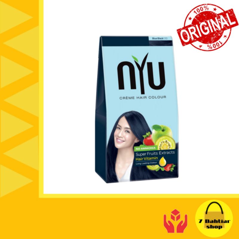 Semir Rambut  NYU Blue Black