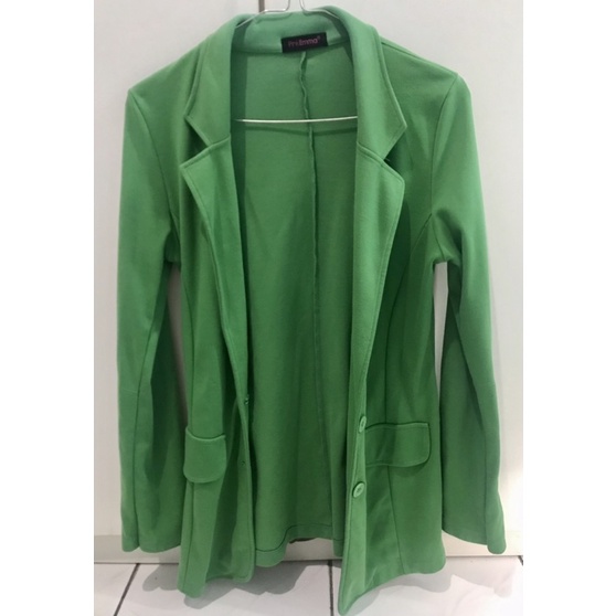 Preloved Pinkemma Blazer Hijau