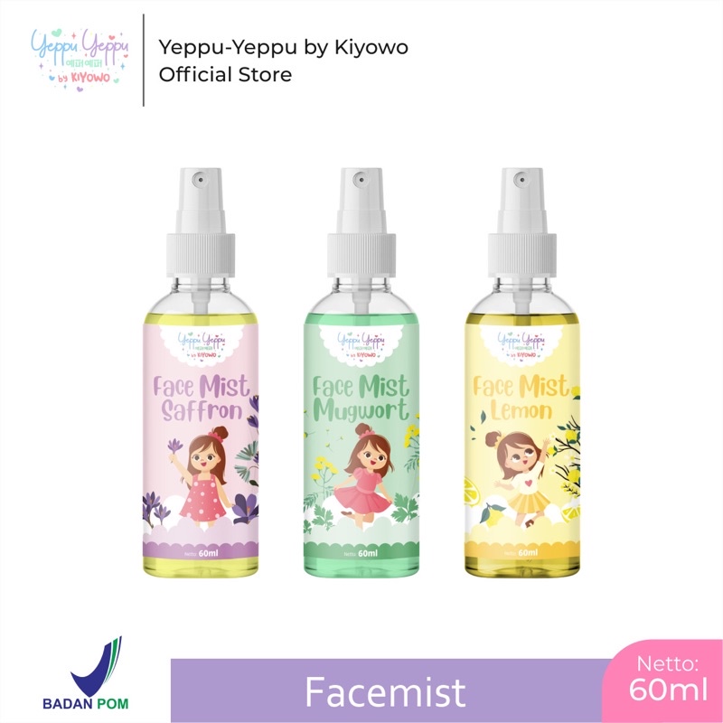 YEPPU YEPPU BY KIYOWO FACEMIST 5in1 WITH NIACINAMIDE BPOM