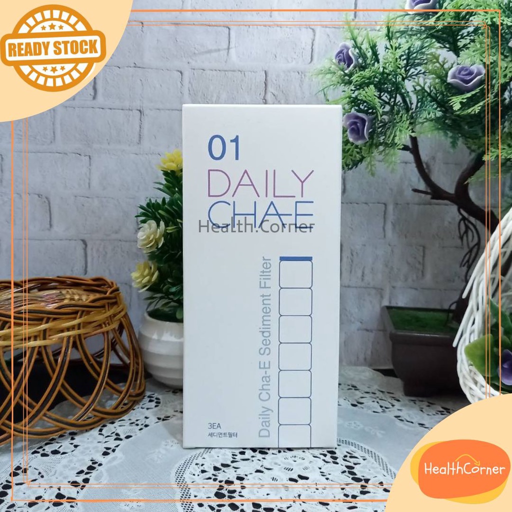 Daily Cha-E Sediment Filter - ChaE Penyaring Air untuk Shower Kamar Mandi CHA E 3 Month Supply