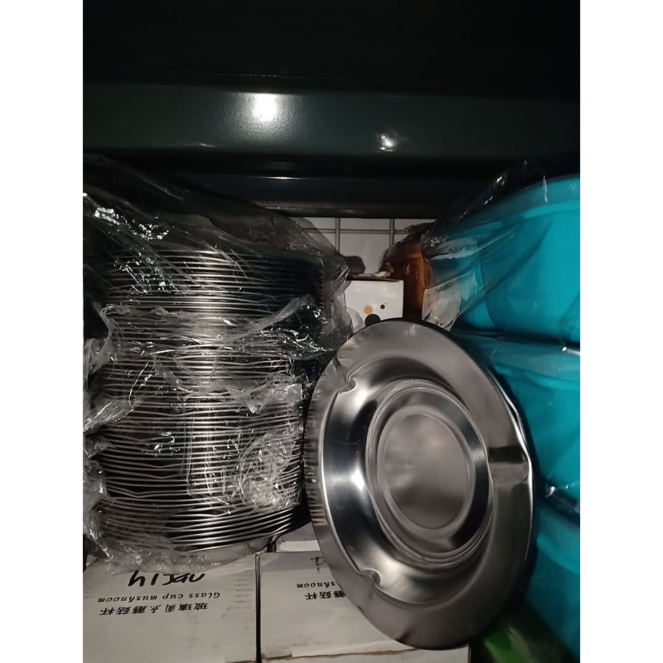 Asbak stainless | asbak murah |asbak kaleng | asbak bulat - PERABOT