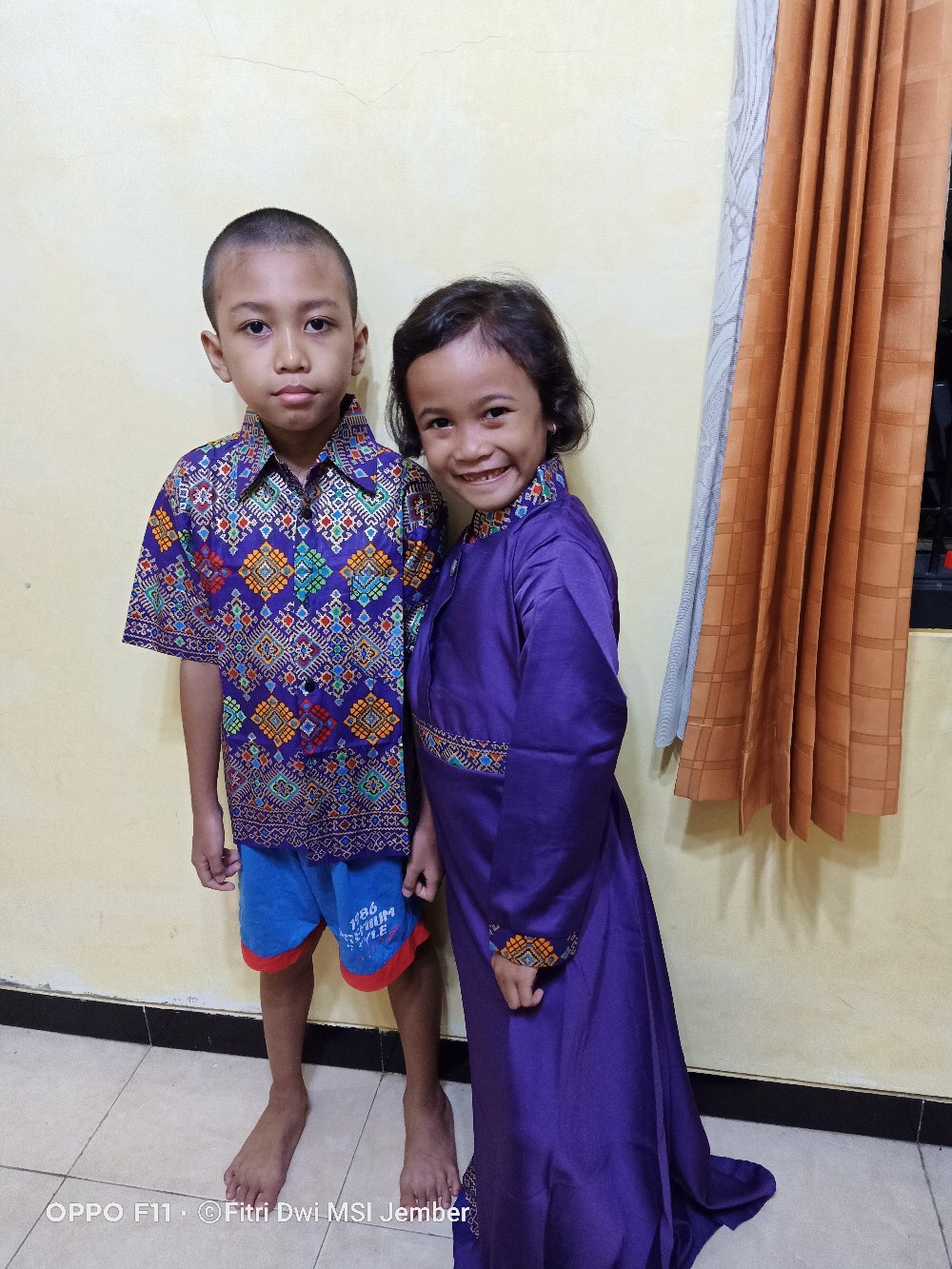 Wou Batik Arabella Family Batik Keluarga Batik Couple Modern - Kg026