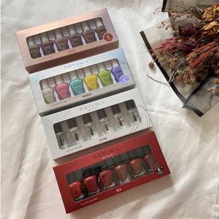 PER BOX Implora Kutek Nail Polish 1 box seri