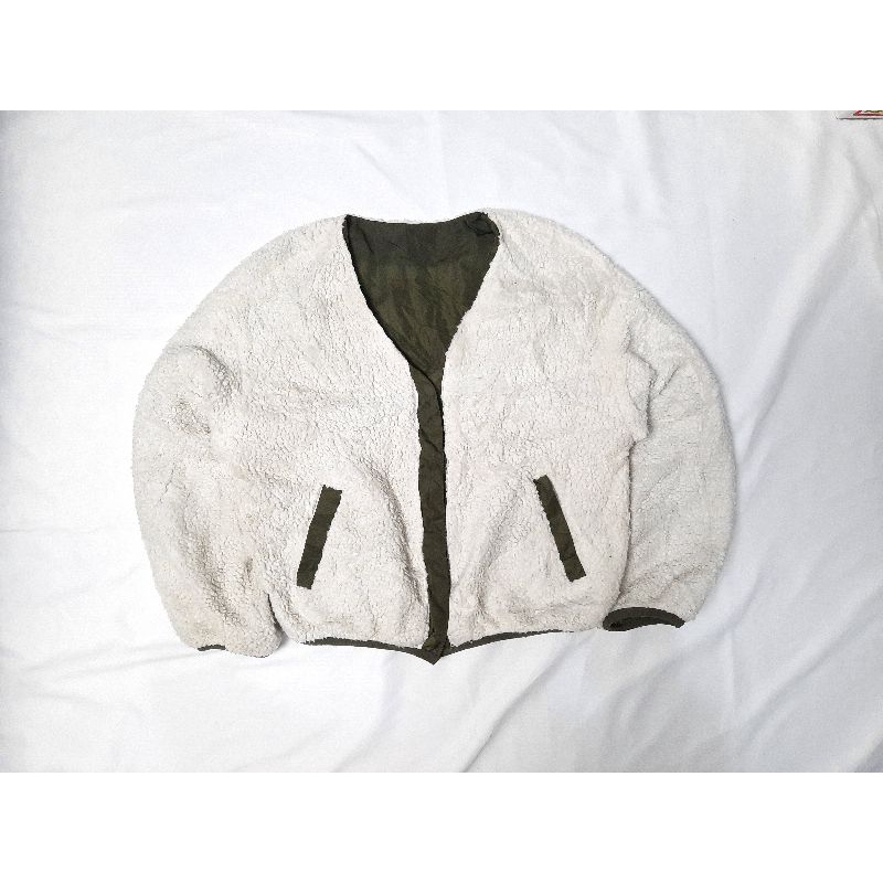 JAKET SHERPA NATURAL COUTURE SHERPA REVERSIBLE JACKET