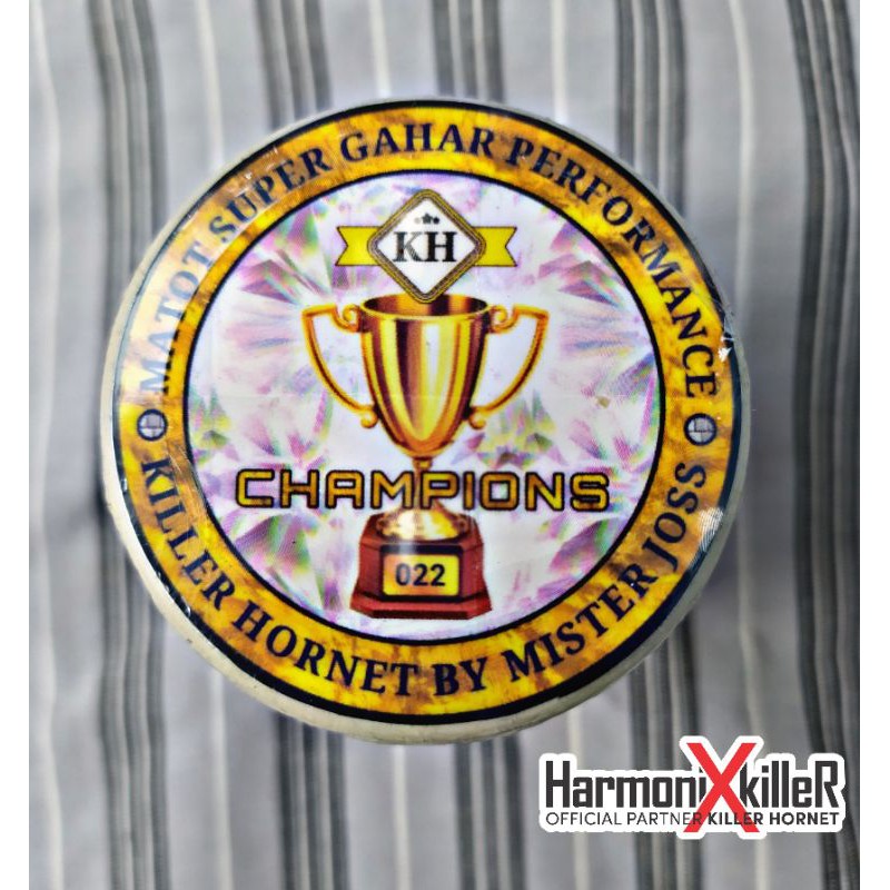 Produk terbaru Killer Hornet Champions ori made in Ko Josep Iskandar