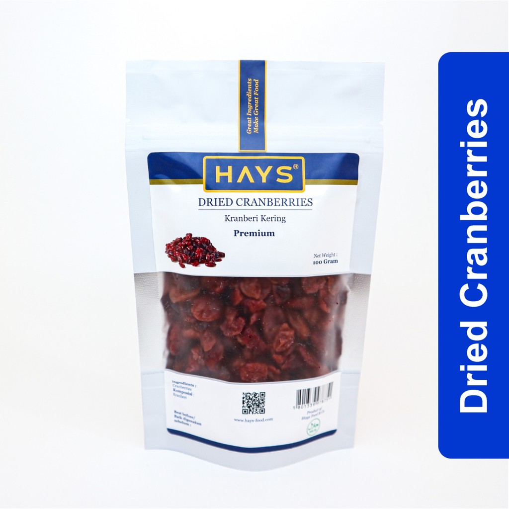 Dried Cranberries / Kranberi Kering / Cranberry - HAYS