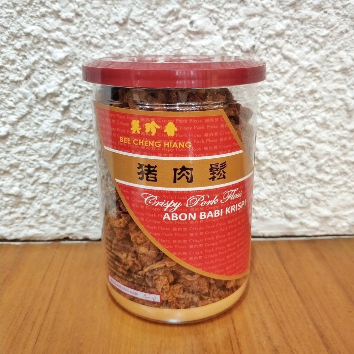 

ABON- ABON BABI CRISPY 200G KEMASAN BOTOL BEE CHENG HIANG KRISPI PORK FLOSS -MAKANAN-KERING.