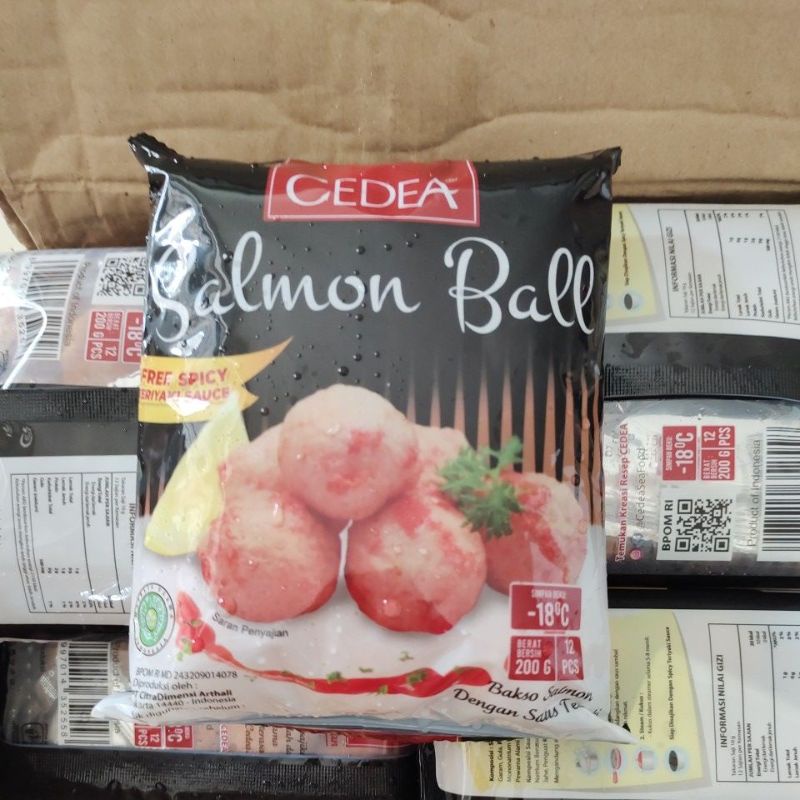 

cedea salmon ball 200 gr