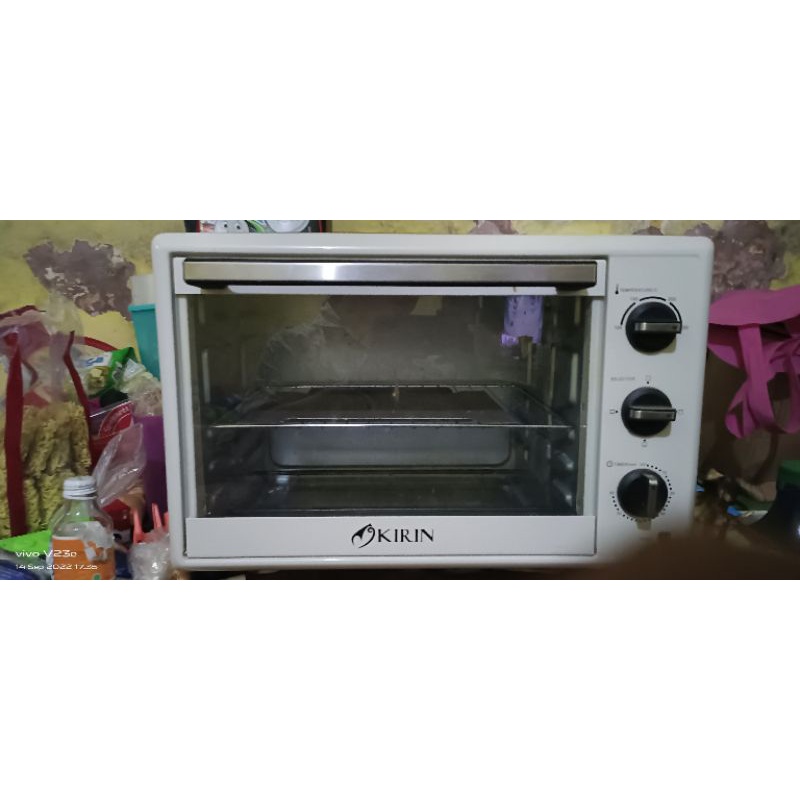 oven listrik KIRIN Bekas pakai 1bulan