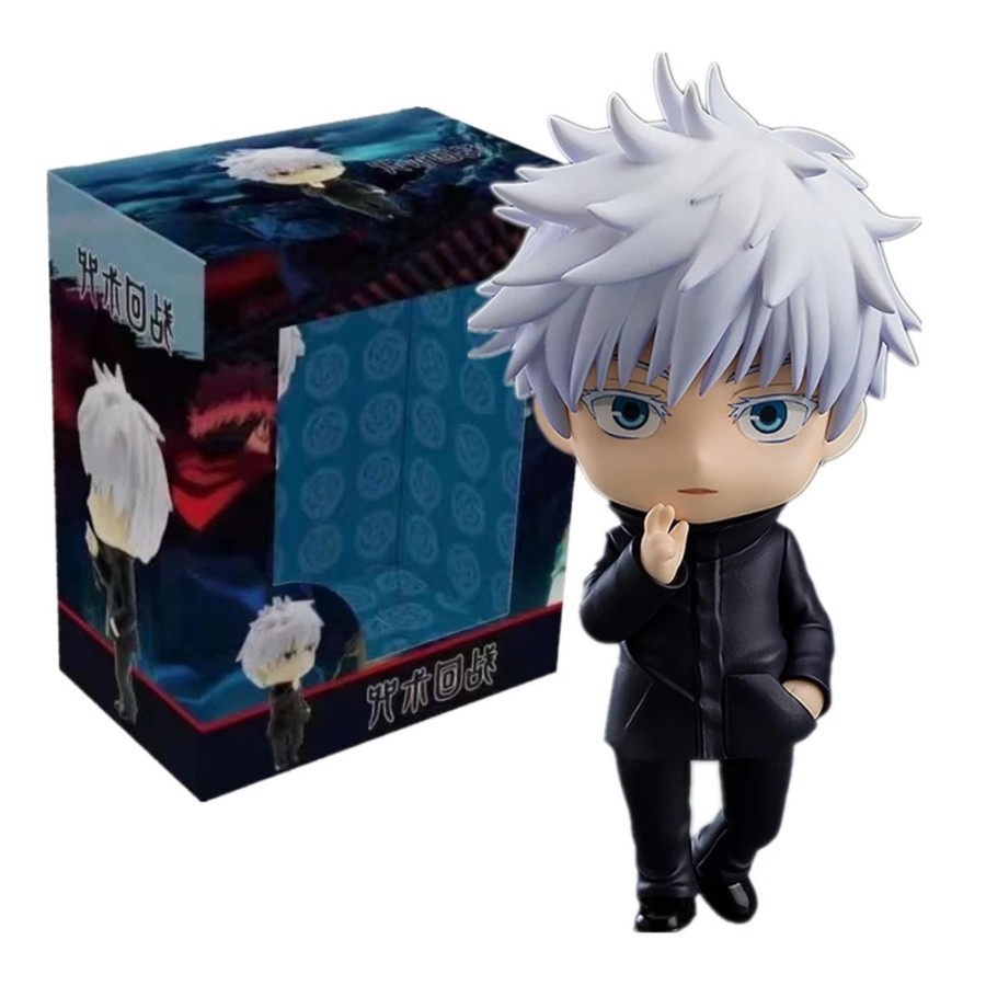 Figure Anime Figure Jujutsu Kaisen Figure Gojo Satoru Chibby Q Version 10 cm