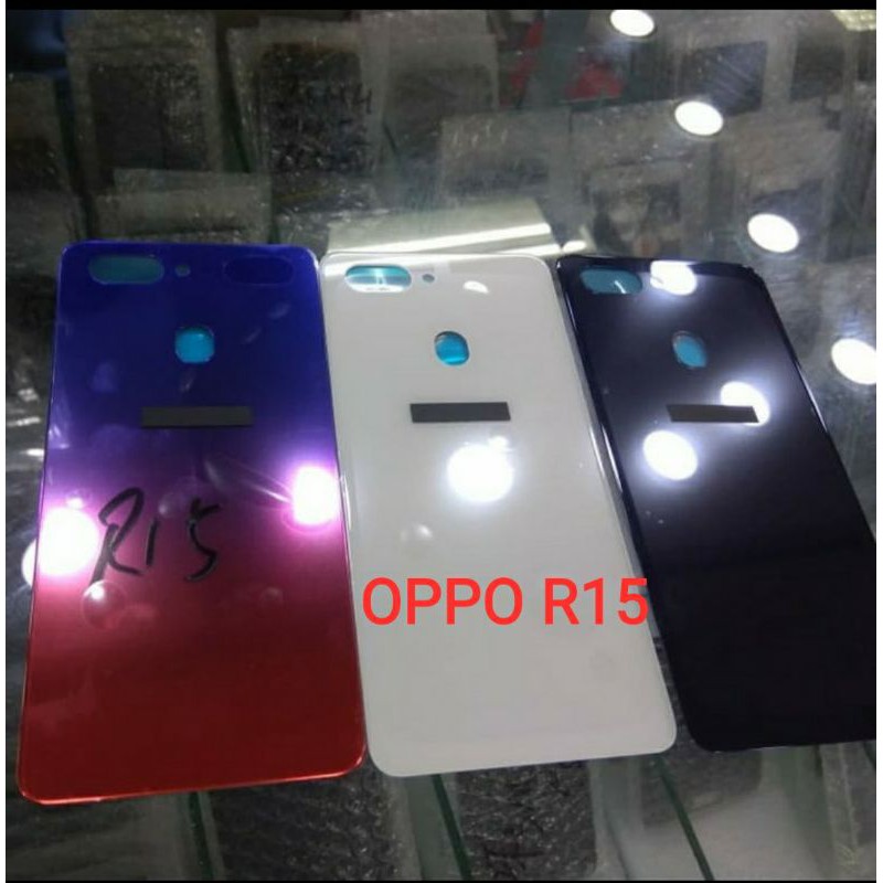 BACKDOOR OPPO R15 kesing belakang tutup baterai backdor back cover
