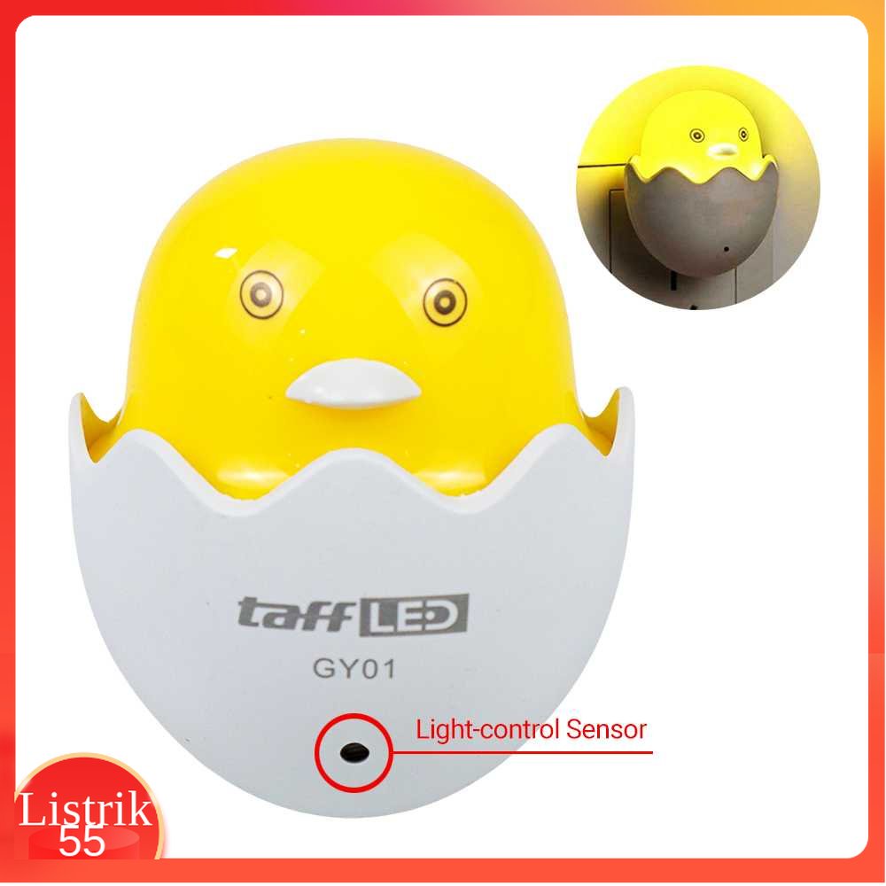 TaffLED Lampu LED Sensor Deteksi Cahaya Chicken Yellow Light - GY01