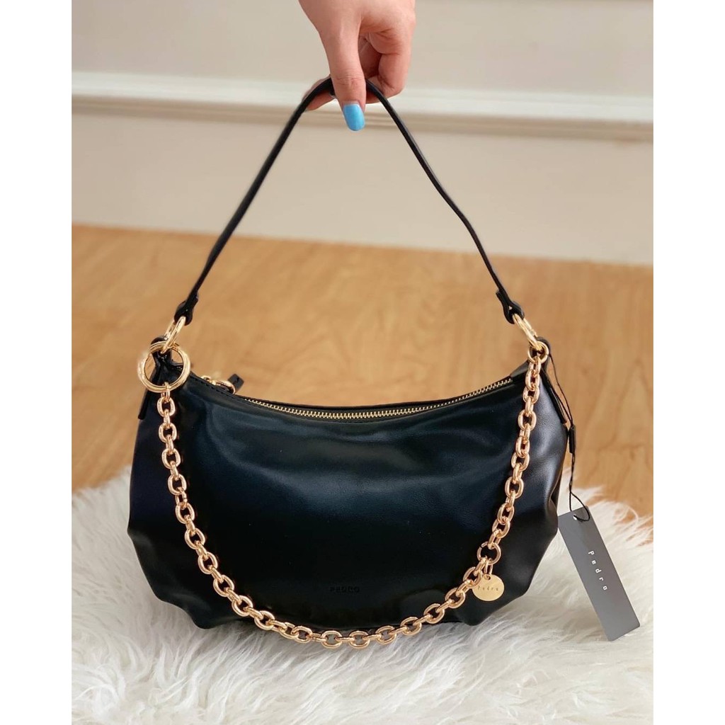 PEDRO CHAIN OVALE SHOULDER BAG ABS359