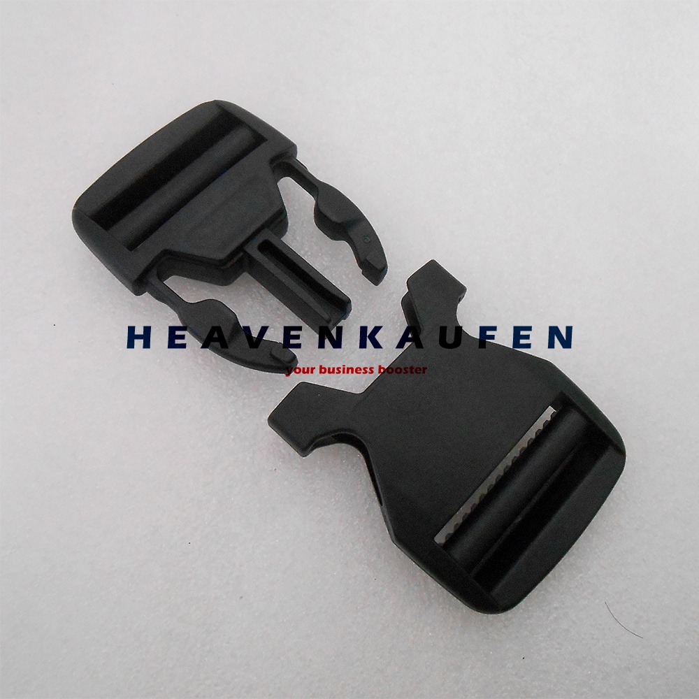 Buckle Slop Kunci Sodok YKK 3,8 cm Poly Acetal POM Kuat Bagus High Quality Type LB38XD