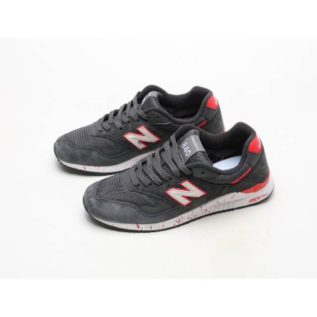 New Balance 840 Black Grey Red Perfect Kick Original