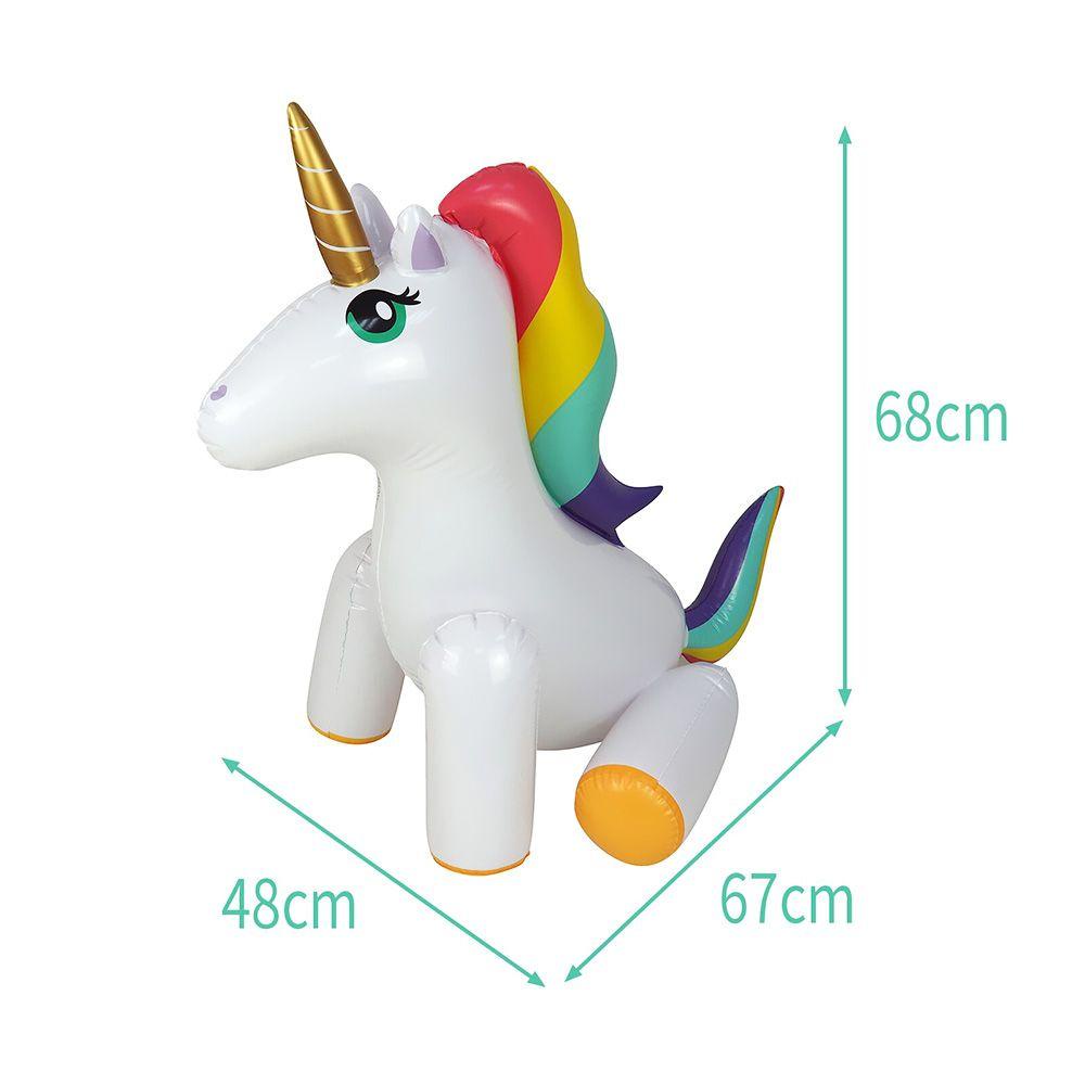 Semprotan Air Bahan PVC Bentuk Hewan Unicorn Untuk Taman Rumah