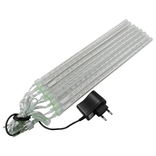 Lampu hias led meteor hujan 50cm 10 lampu / 30cm 8 lampu lampu tetes hias hujan