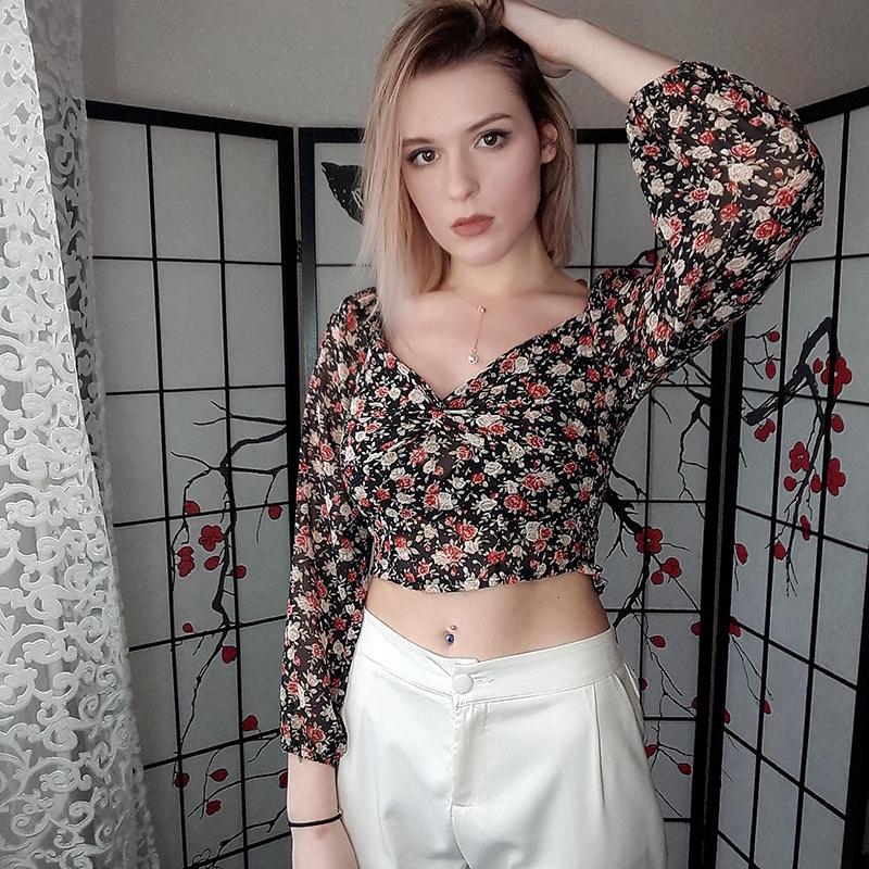 29 Info Top Model Baju Crop Top Lengan Panjang 29 Info Top Model Baju Crop Top Lengan Panjang