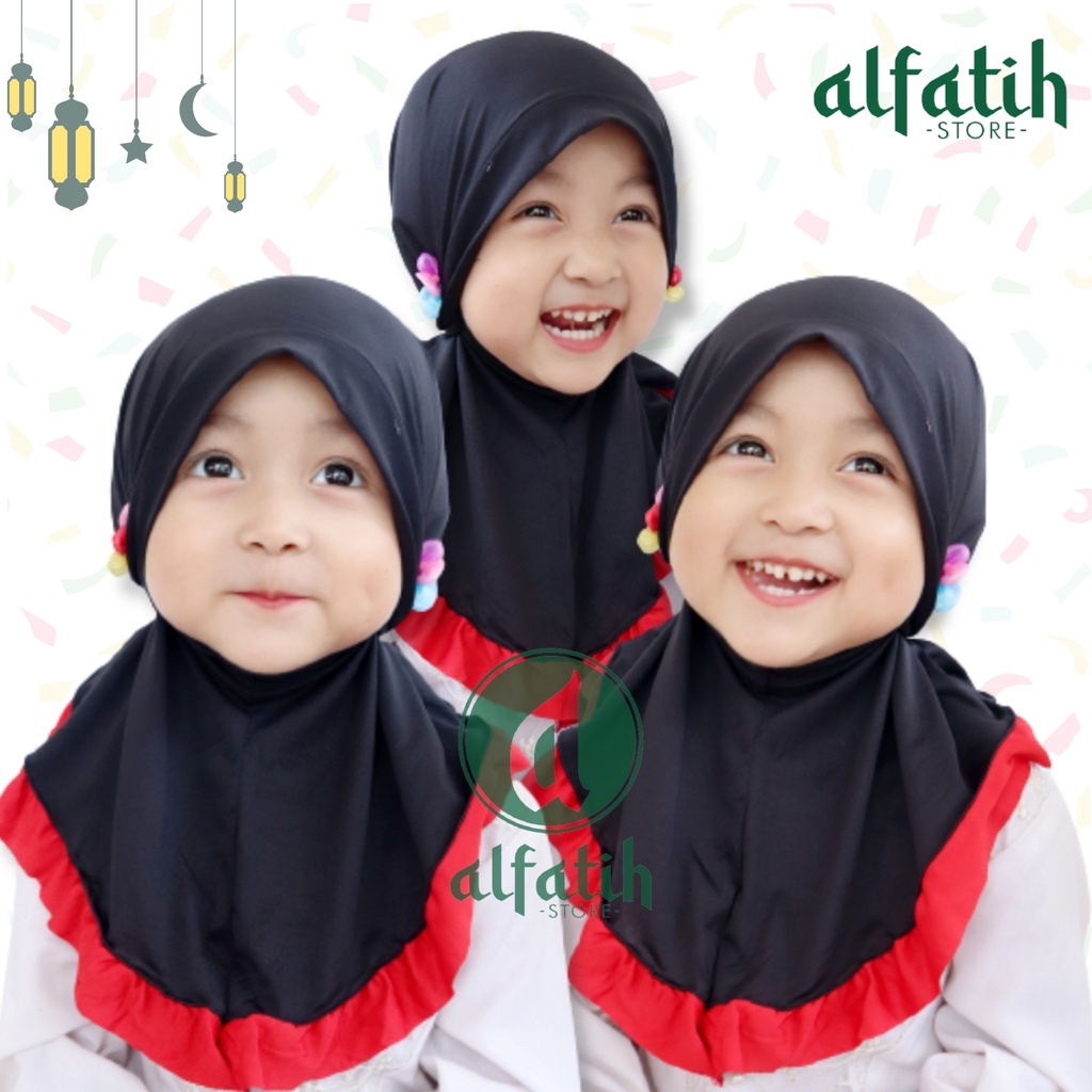 ALFATIH STORE / JILBAB ANAK SYIRIA BUNGA 2 / HIJAB ANAK / JILBAB INSTAN / KERUDUNG ANAK MURAH KERUDUNG ANAK BAYI PEREMPUAN JILBAB ANAK 2 TAHUN HIJAB ANAK BAYI TERBARU HIJAB INSTAN ANAK