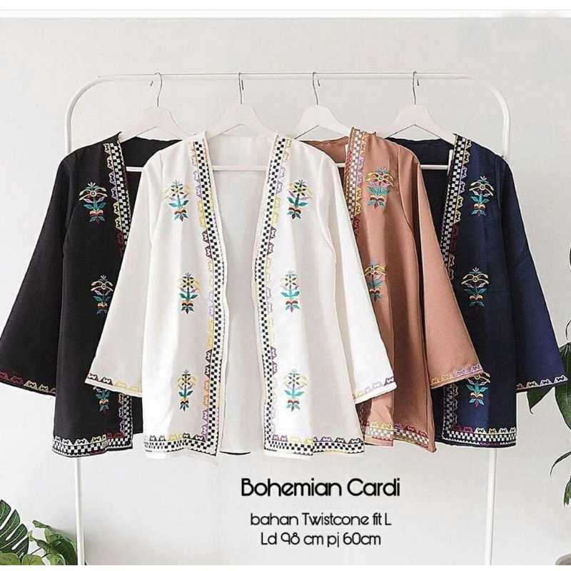 JCMP - Cardi Bohemian / Cardi Wanita Model Terbaru Kekinian