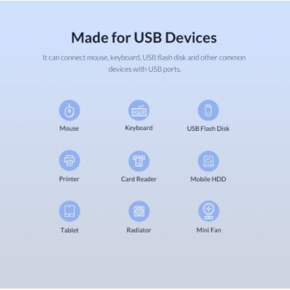 Usb 3.0 hub orico 7 port aluminum on off switch bc1.2 5Gbps adapter bt2u3-7ab - Terminal usb3.0 7 slot saklar adaptor