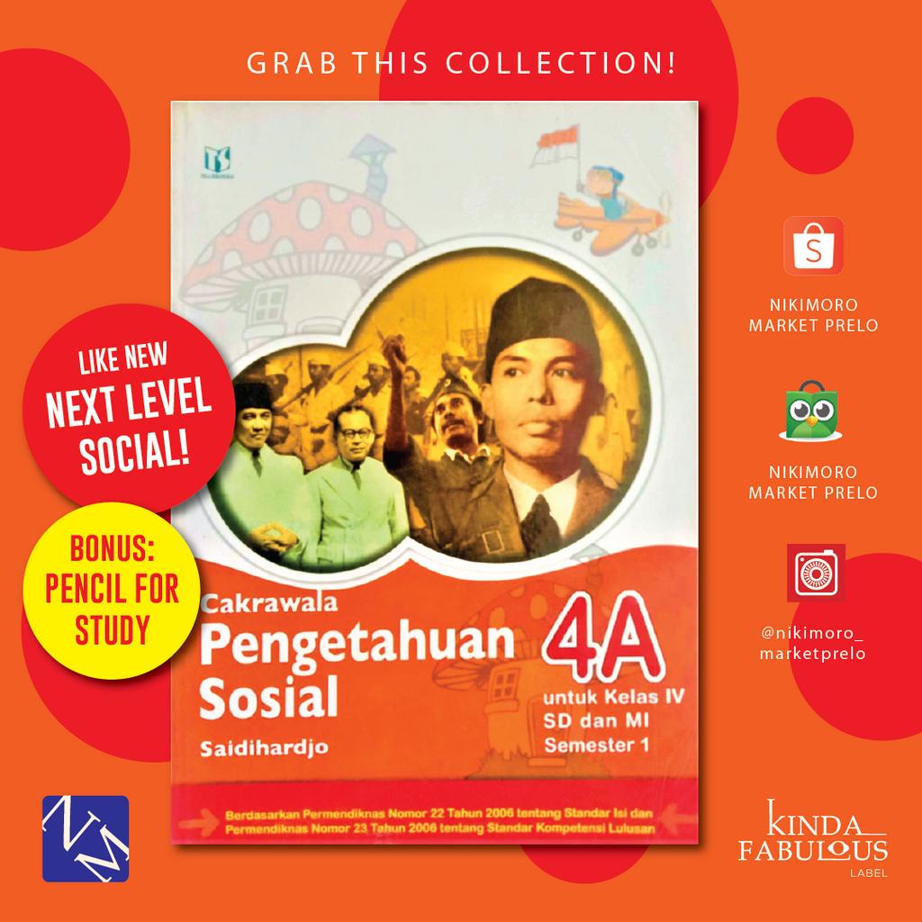 TIGA SERANGKAI Cakrawala Pengetahuan Sosial Kelas 4 SD