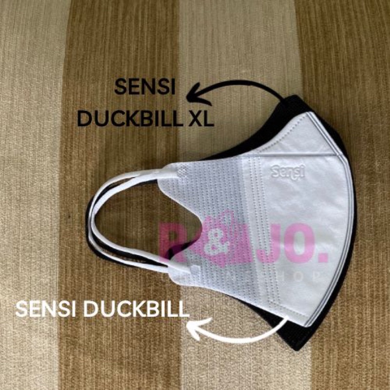 Masker Sensi duckbill 4ply Surgical Face Mask isi 50 pcs XL size