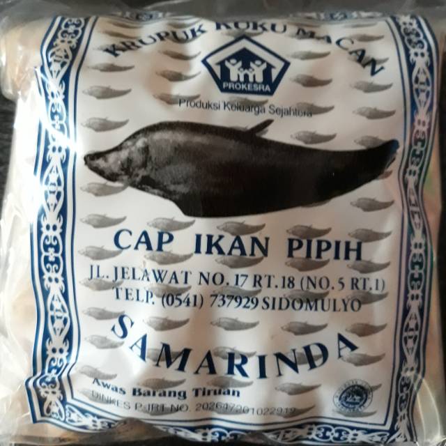 

200gr Krupuk Amplang Kuku Macan Khas Samarinda Cap Ikan Pipih