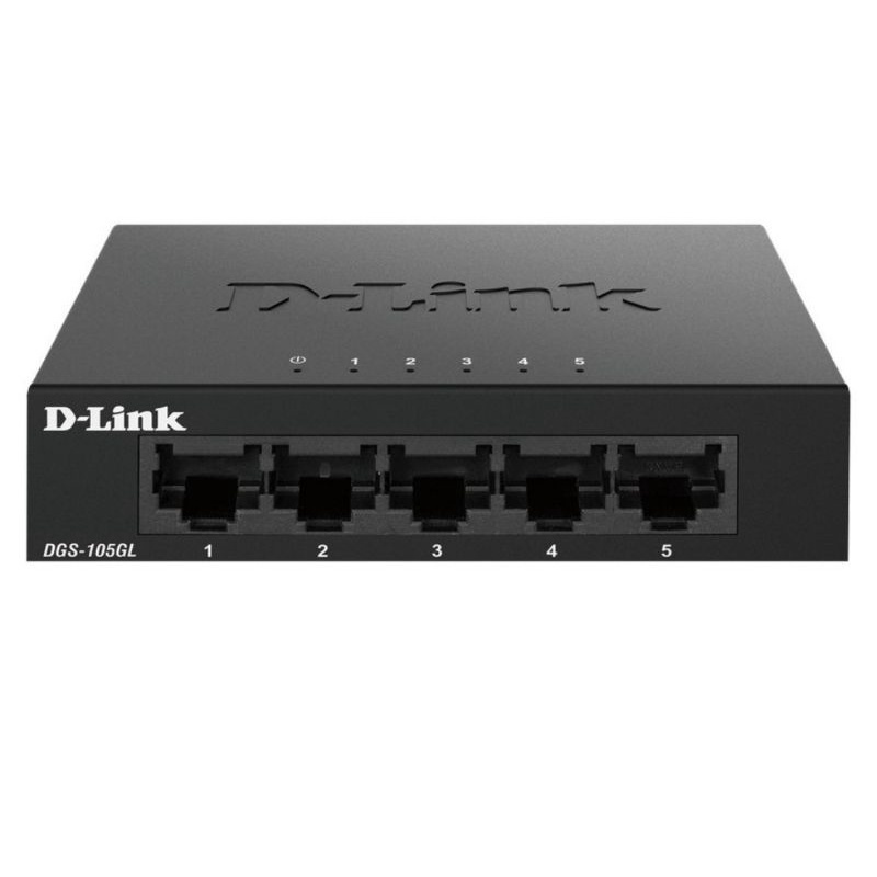 D-LINK DGS-105GL 5-port Gigabit Switch Metal Case Dlink DGS-105 GL