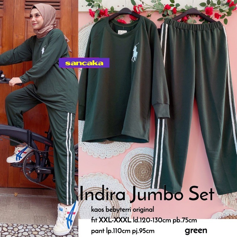 Indira jumbo set by sancaka