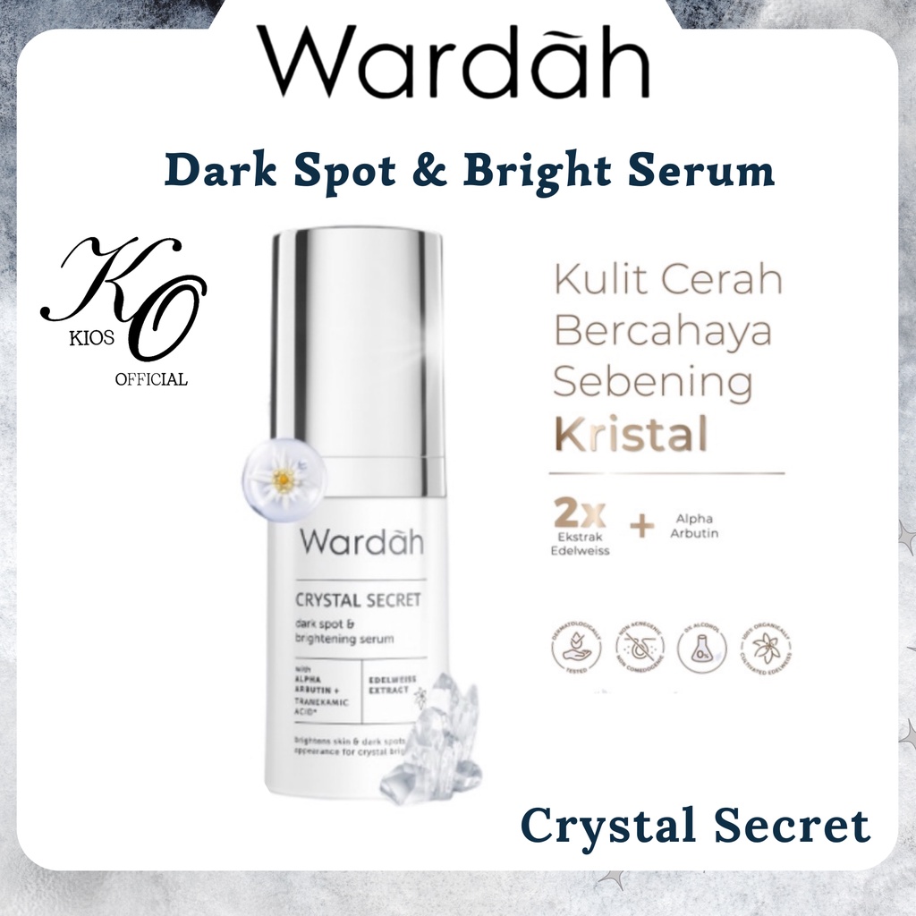 Wardah Crystal Secret Dark Spot &amp; Brightening Serum 20ml