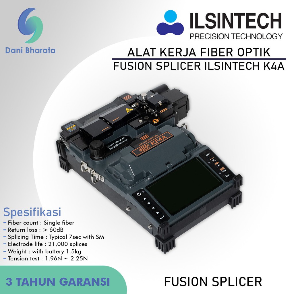 Fusion Splicer Swift Ilsintech Type KF4A Fiber Optic Splicer