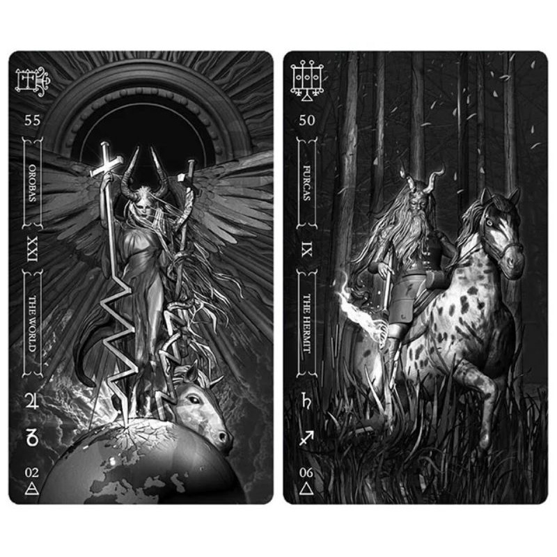 Goetia Tarot in Darkness