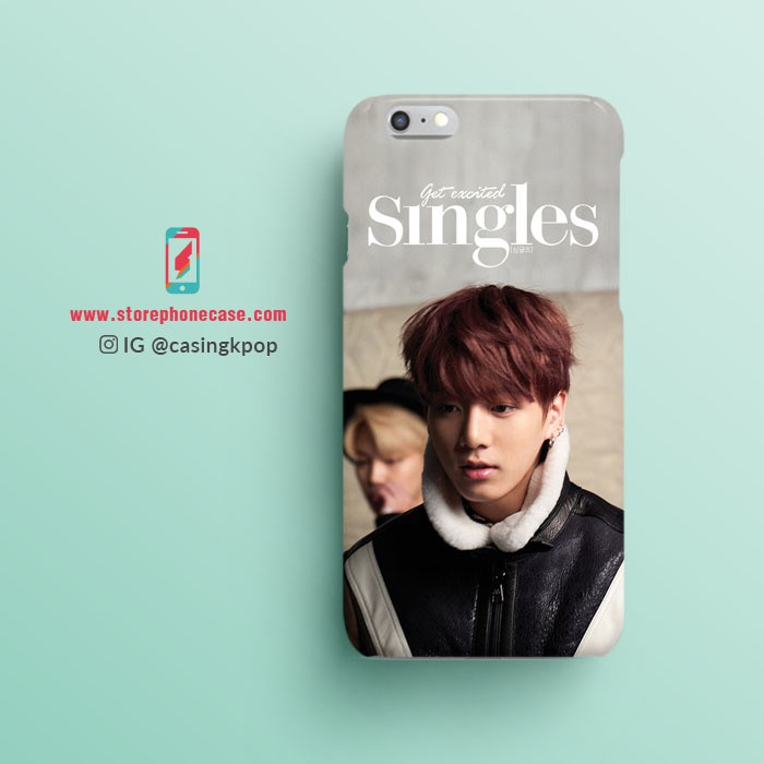 Casing Handphone KPOP Jungkook (BTS) - Singles Magazine