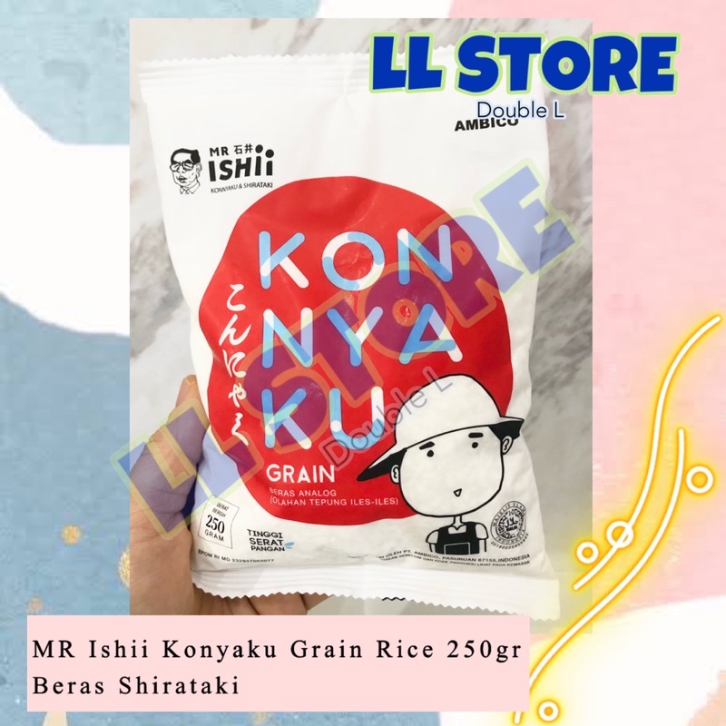 

MR Ishii Konyaku shirataki Rice Beras 250gr