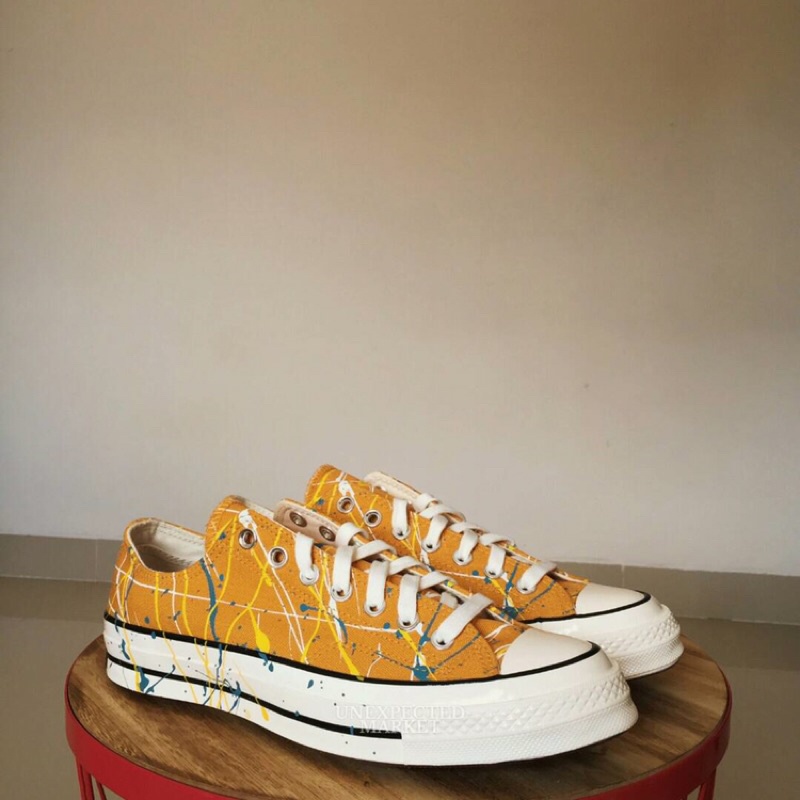 CONVERSE CHUCK 70 OX SUNFLOWER ARCHIVE PAINT SPLATTER [RESMI PT MAP]