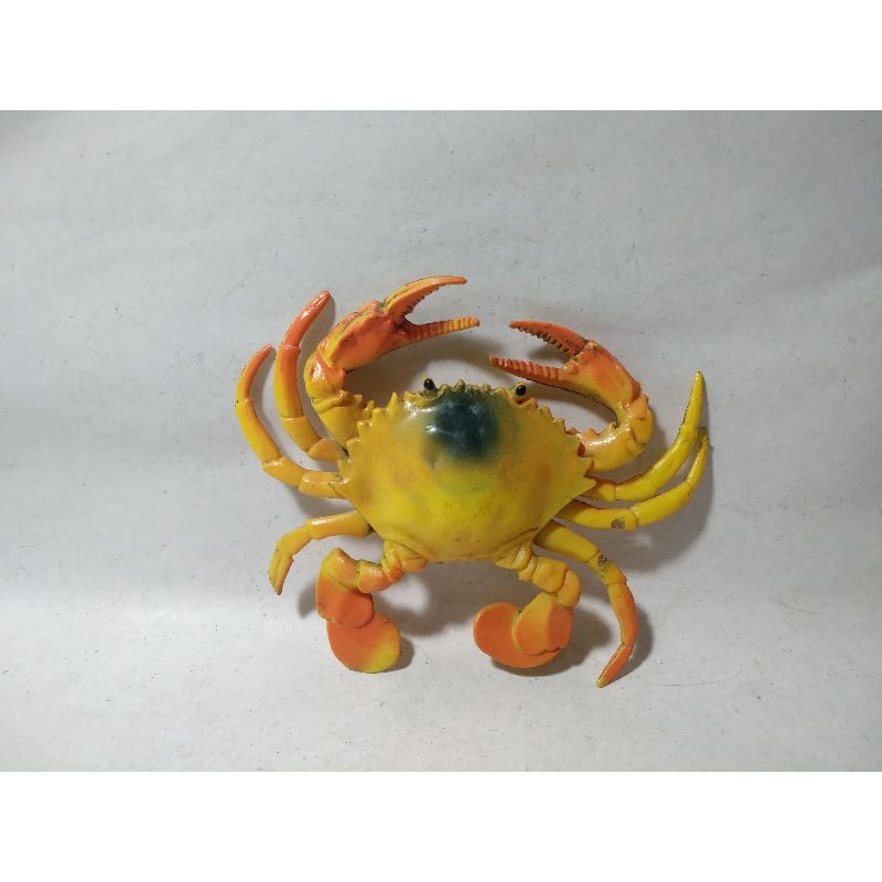Mainan Kepiting Ketam Rajungan Crab Yuyu Kangkang Kani Hewan Binatang Seafood Sea Food Ocean Sungai 