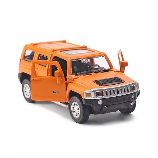 APOLO MSZ HUMMER H3 ORANGE DIECAST LIMITED EDITION ORIGINAL MOBIL