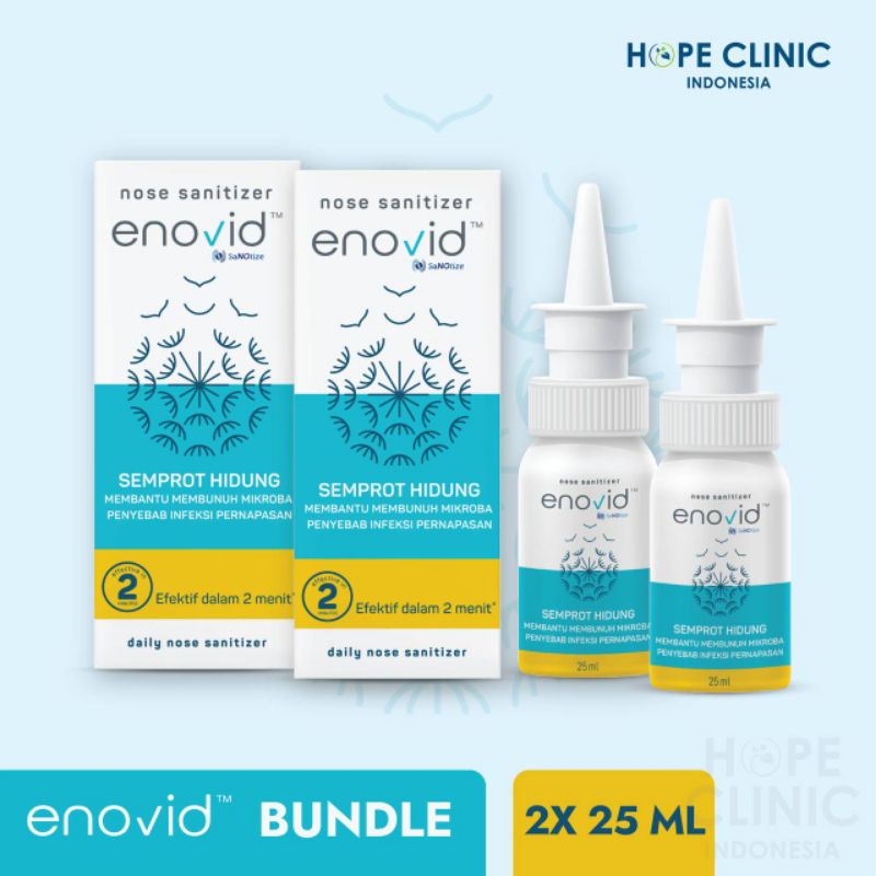 ENOVID™ NoseSanitizer | Semprot Hidung | Anti Virus | NasalSpray-1pcs
