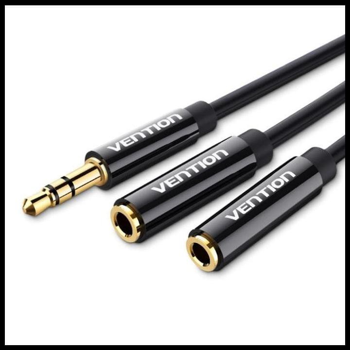 Kabel Audio Cabang 2In1 Baseus Fluency Series Aux Splitter Spliter 3.5
