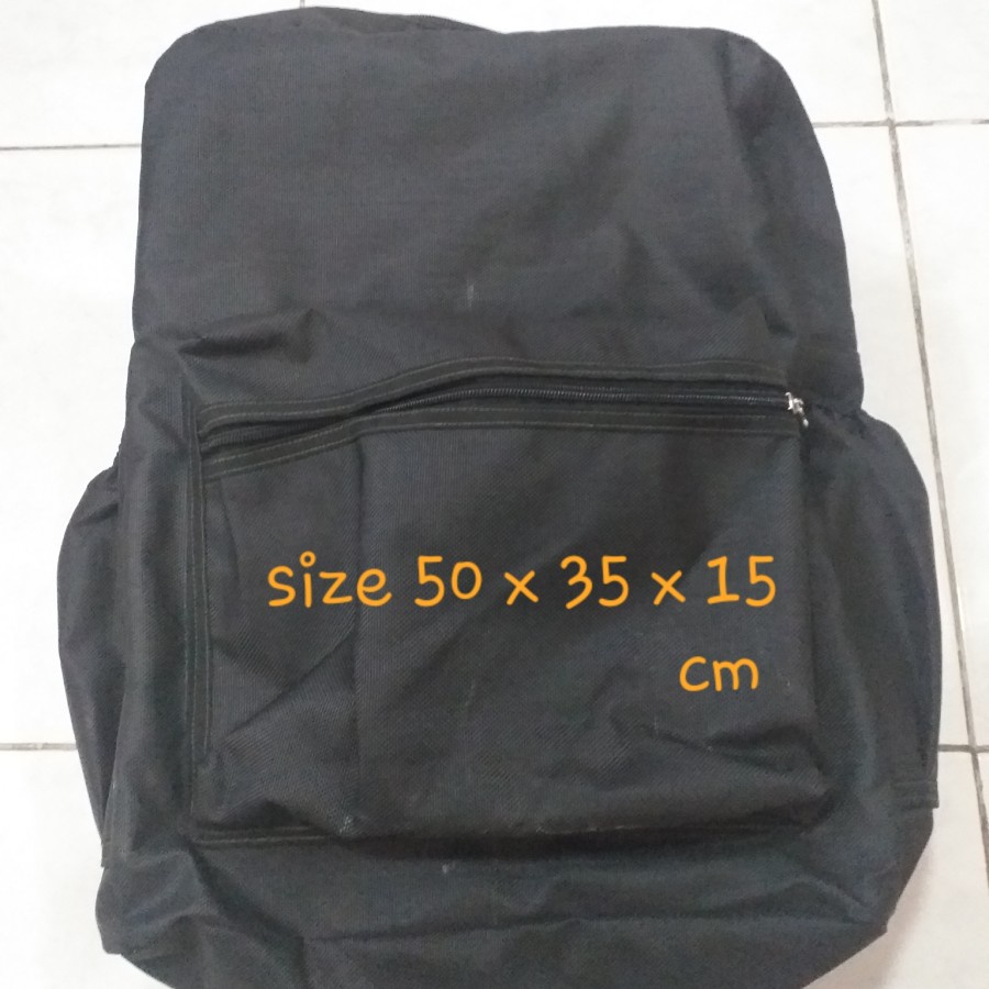 Tas Ransel Gendong Medium Barang / Tas Kurir Camping Sekolah Anti Air/Kantong Gendong OKE