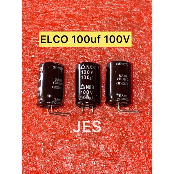 Elco 100uf 100V