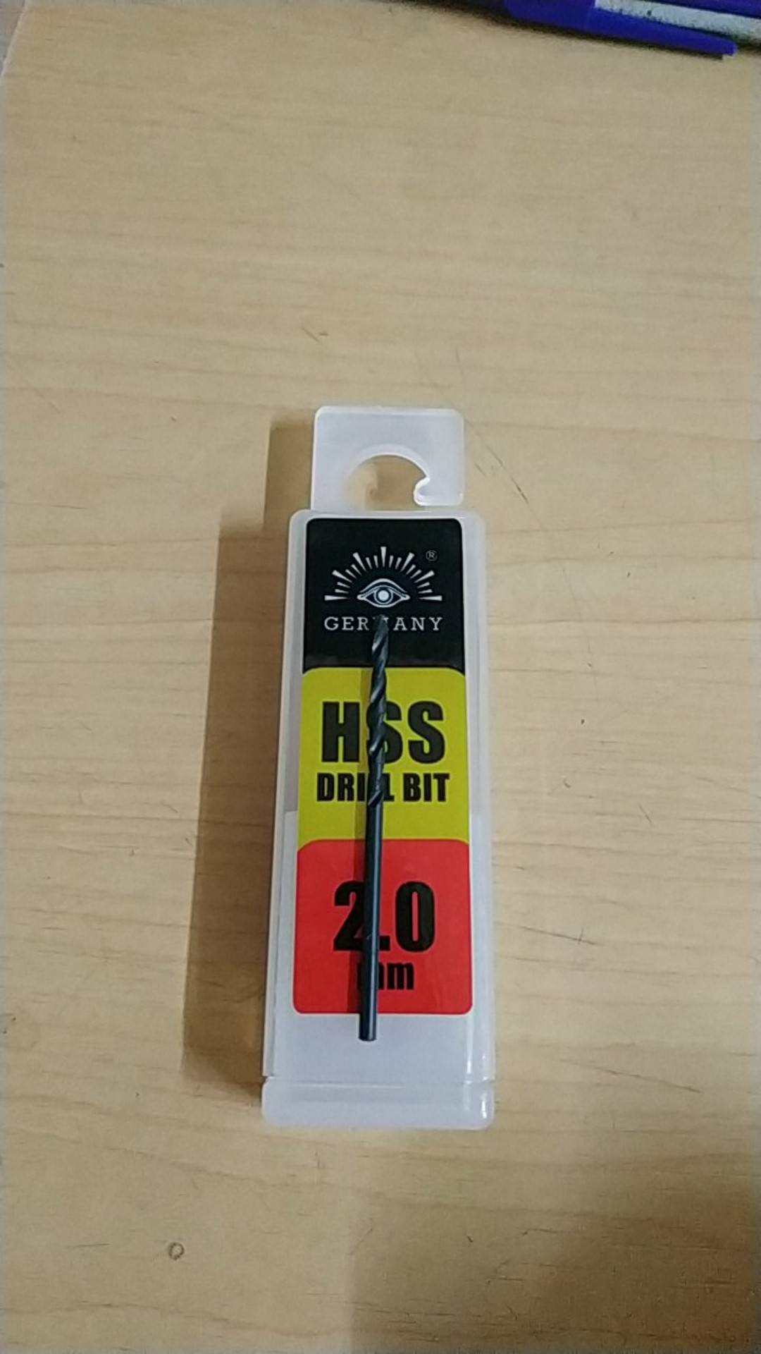 Mata Bor Besi 2mm Hss Tjap Mata - Germany