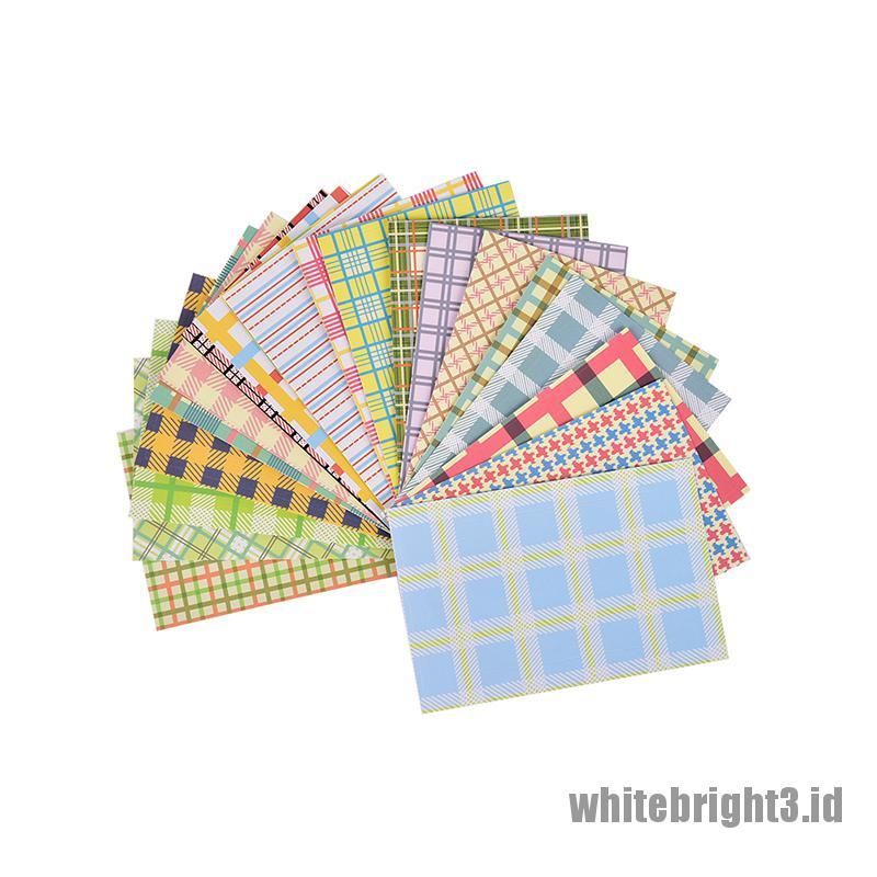 (white3) 20pcs Tape Kertas Motif Lucu Untuk Dekorasi Diary / Scrapbook / Craft